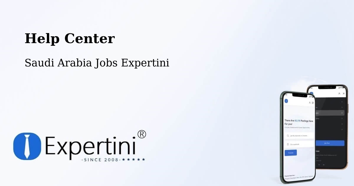 Help Center - Saudi Arabia Jobs Expertini